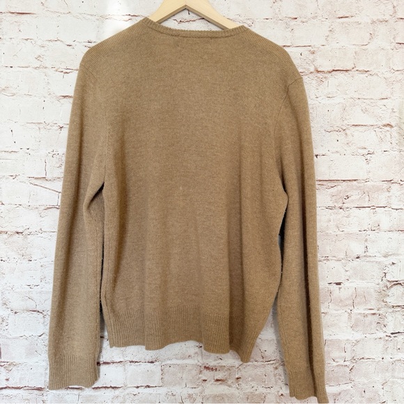 Polo Ralph Lauren vintage mens lambs wool v neck sweater - Picture 4 of 4